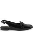 Mules Negro Piso Moda Casual Balerina Mujer Comodo Destalonado 2880120