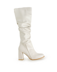 Botas Beige Moda Mujer Comodas Elegantes Tacon Alto Moda 4340138