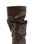 Botas Cafe Moda Mujer Comodas Elegantes Tacon Alto Moda 4340145