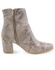 BOTAS BEIGE CORTAS BOTÍN MUJER CASUAL DAMA 1710608
