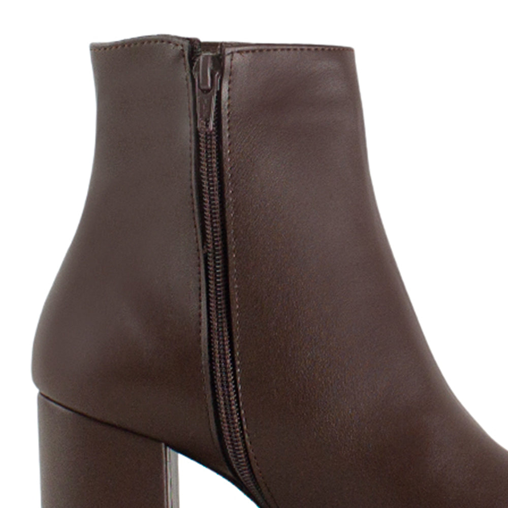 BOTAS CAFE CORTAS BOTÍN MUJER CASUAL DAMA 1710618