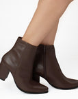BOTAS CAFE CORTAS BOTÍN MUJER CASUAL DAMA 1710618