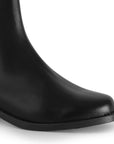 Bota Negro Mujer Suela Plana Botin Corto Elastico Moda Casual 1710620