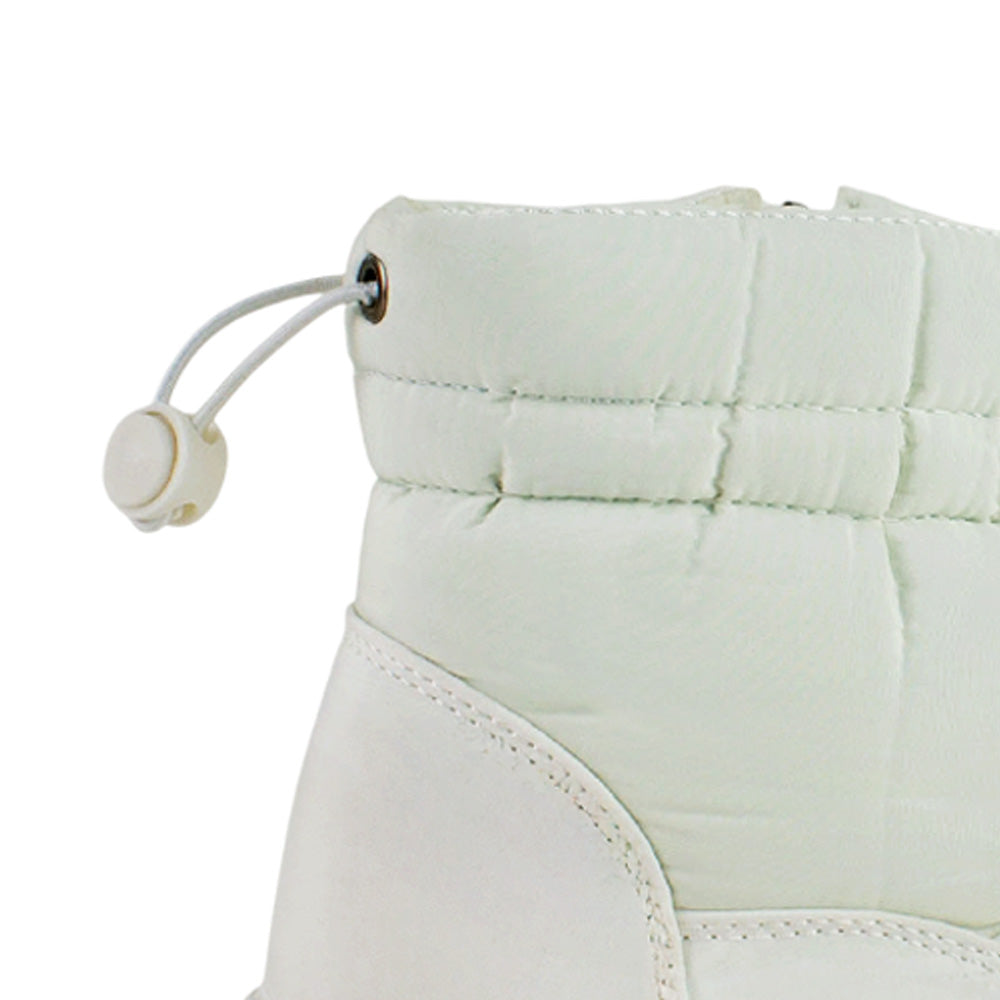 Bota Beige Mujer Invierno Casual Comoda Ajuste Resorte Moda 4870032