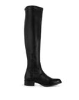 Bota Negro Dama Tubo Largo Tacon Bajo Maxibotas Stretch 3430034