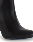Bota Negro Tacon Alto Hebilla Decorativa Moda Casual 3430048