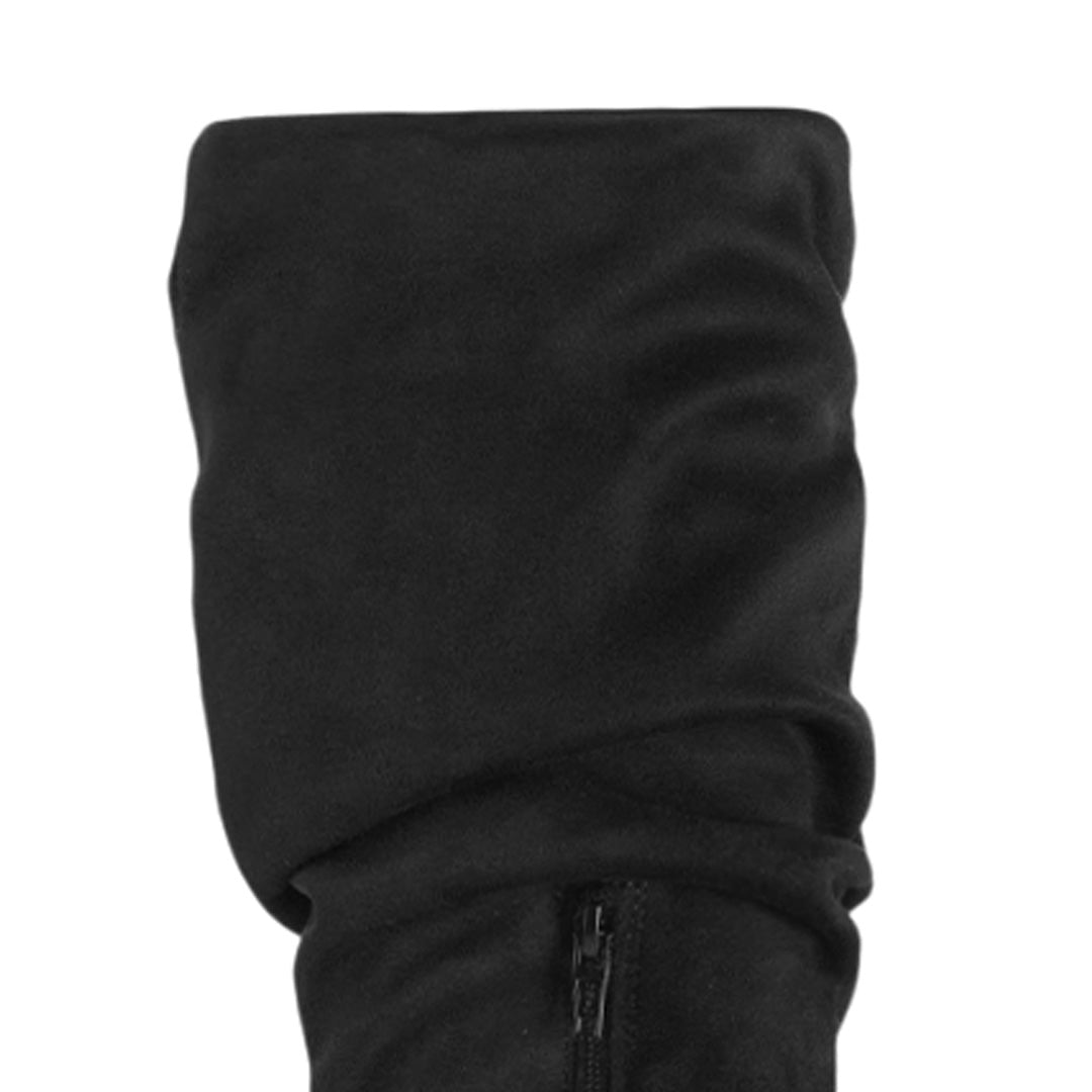Botas Negro Larga Moda Mujer Casual Tacon Elegante Alta 3270296
