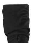 Botas Negro Larga Moda Mujer Casual Tacon Elegante Alta 3270296