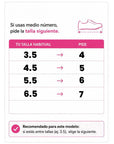 Tabla de mediciones