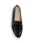 Mocasin Negro Mujer Textura Tacon Bajo Elegante Casual Moda Dama 3510195