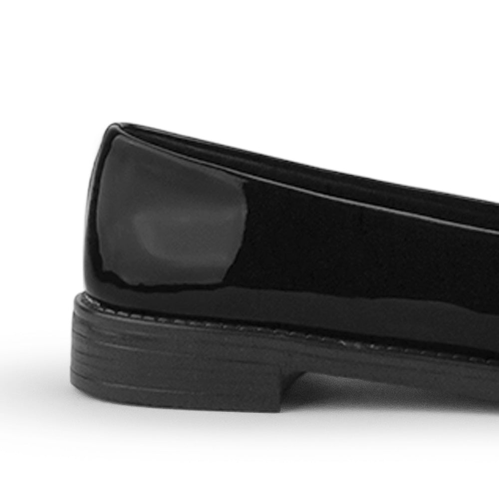 Mocasin Negro Dama Casual Detalle Elegante Piso Moda 4030128