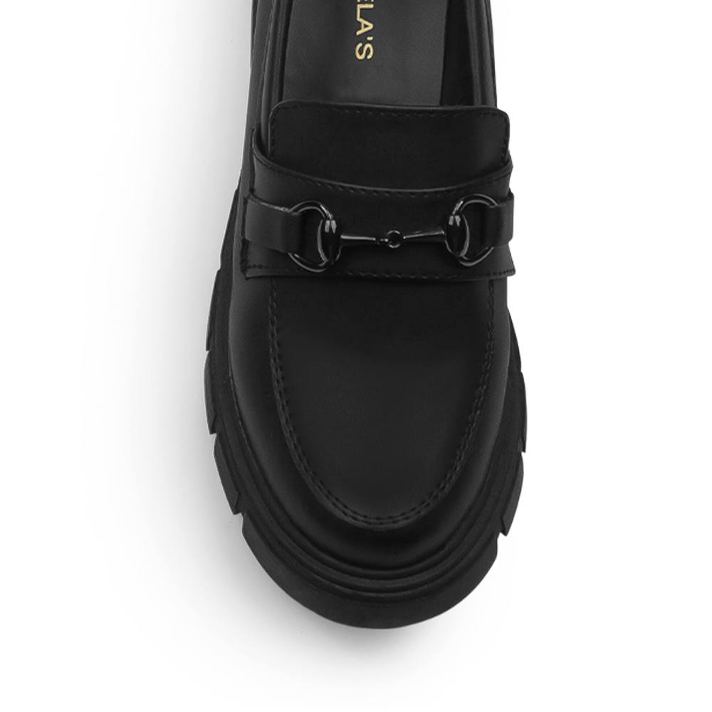 Mocasín Negro Para Dama Casual 4760030