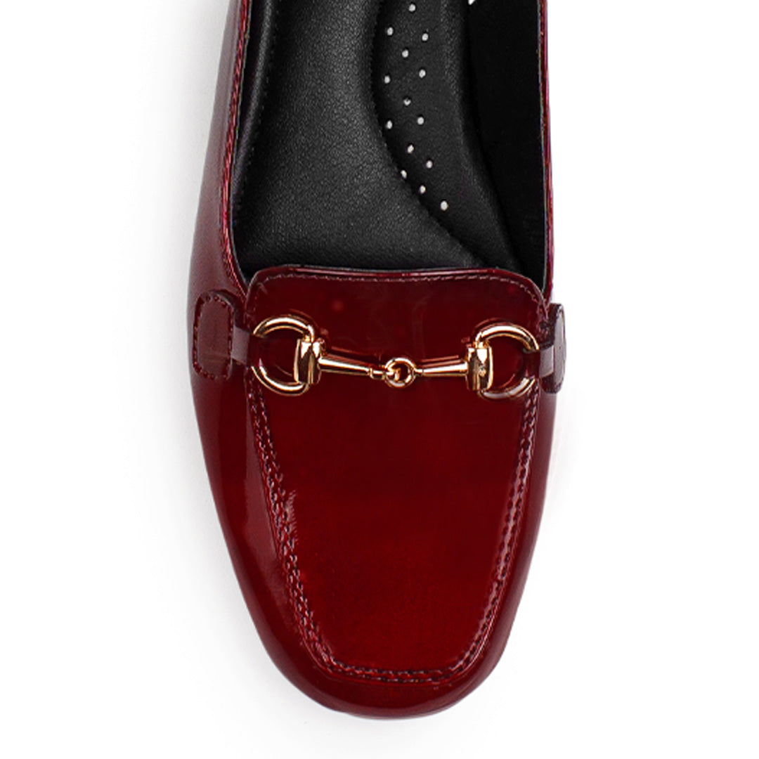 Mules Vino Piso Moda Casual Balerina Mujer Comodo Destalonado 2880131