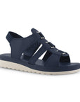 Sandalia Marino Mujer Plataforma Baja Casual Tiras Resorte Moda 4810076