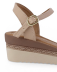 Sandalia Maquillaje Plataforma Comoda Moda Mujer Confort Casual Moda 3950107