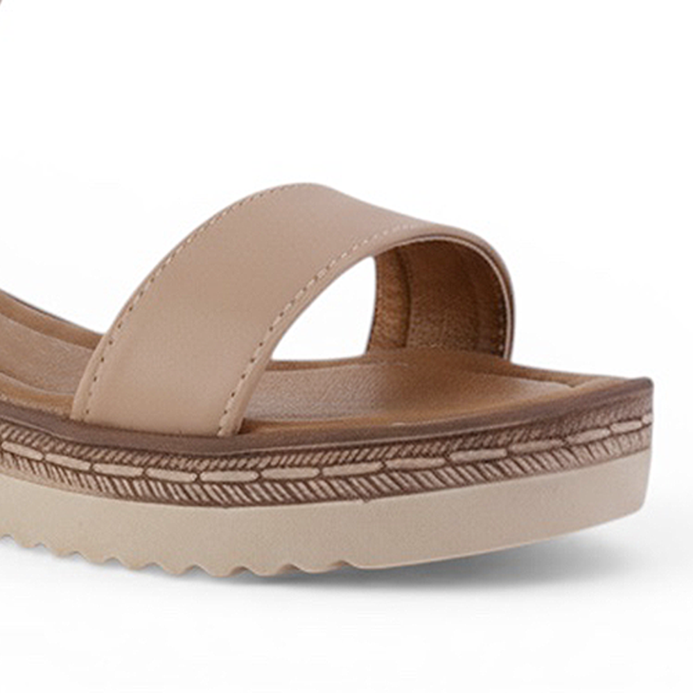 Sandalia Maquillaje Plataforma Comoda Moda Mujer Confort Casual Moda 3950107