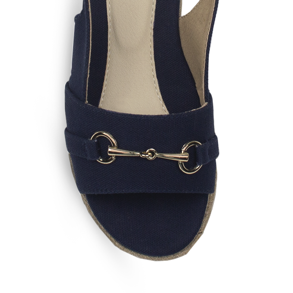 Plataforma Marino Mujer Detalle Herraje Moda Sandalia Casual 3402788