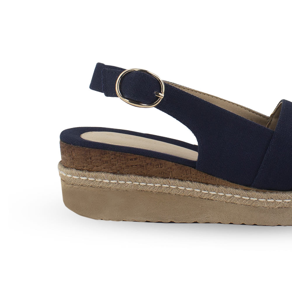 Plataforma Marino Mujer Detalle Herraje Moda Sandalia Casual 3402788