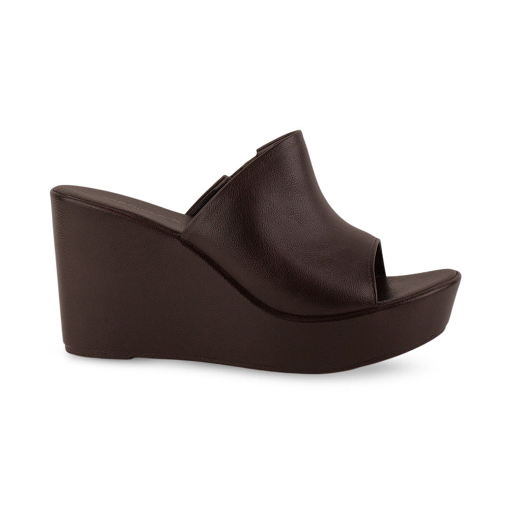 Sandalia Cafe De Plataforma Mujer Casual Moda Elegante 3402948