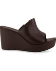 Sandalia Cafe De Plataforma Mujer Casual Moda Elegante 3402948