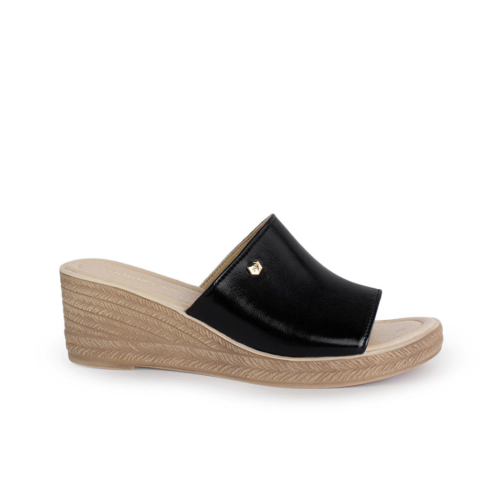 Plataforma Negro Alta Casual Mujer Comoda Playa Elegante Dama 4910031
