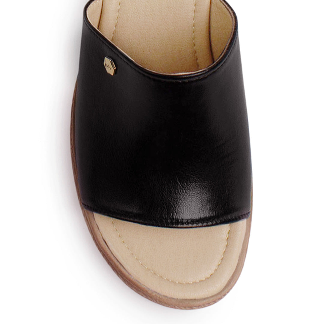 Plataforma Negro Alta Casual Mujer Comoda Playa Elegante Dama 4910031
