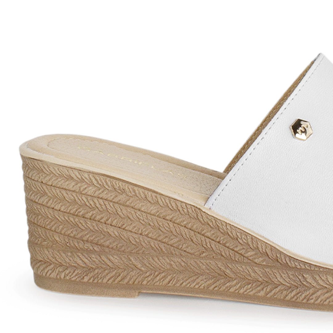 Plataforma Blanco Alta Casual Mujer Comoda Playa Elegante Dama 4910032