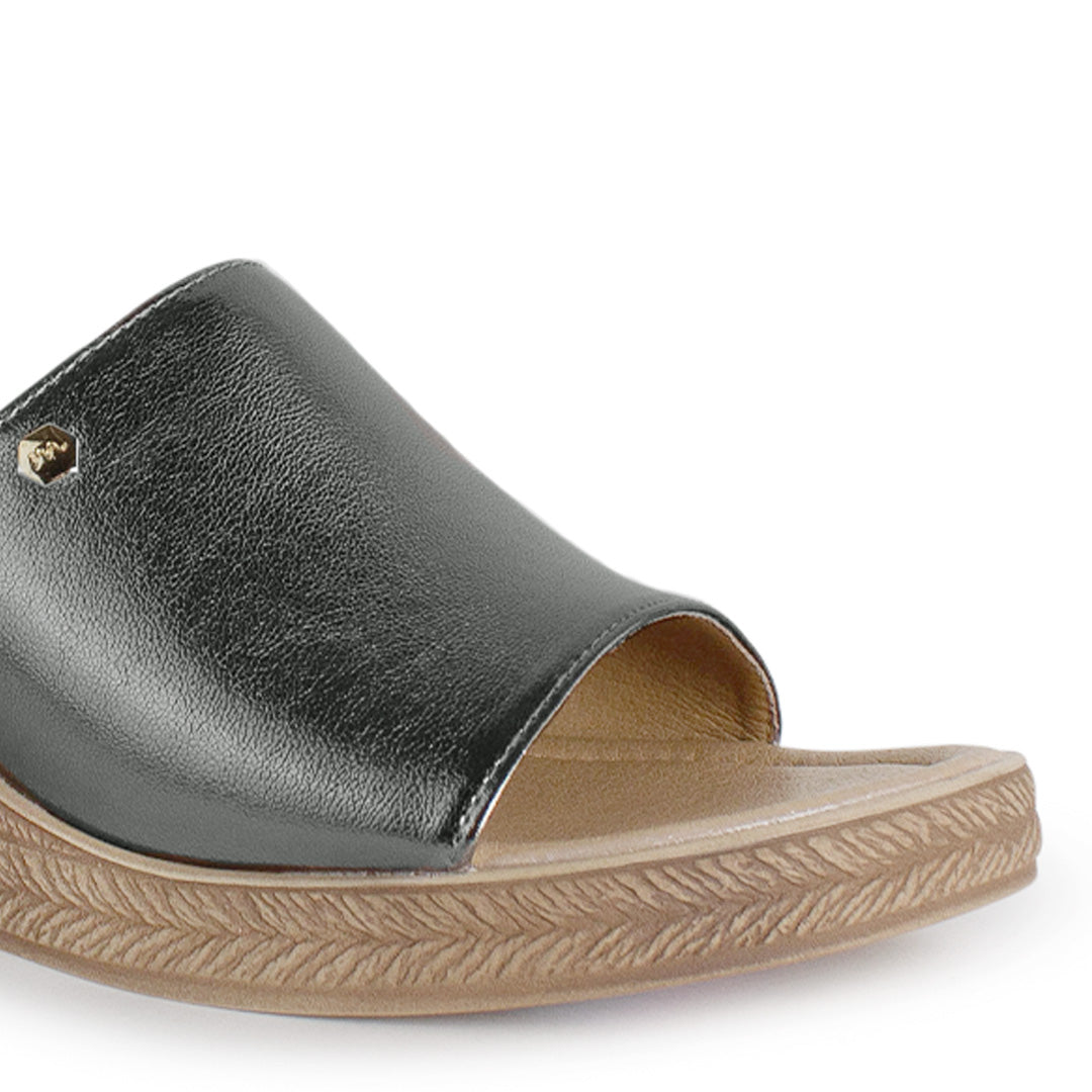 Plataforma Gris Alta Casual Mujer Comoda Playa Elegante Dama 4910034