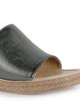 Plataforma Gris Alta Casual Mujer Comoda Playa Elegante Dama 4910034