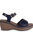 Plataforma Marino Casual Mujer Con Pulsera Hebilla Redonda Moda 4910044