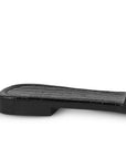 Sandalia Negro Dama Casual Hebilla Metalica Tira Ancha Moda Mujer 4550092