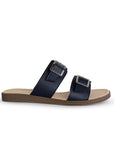 Sandalia Marino Piso Doble Hebilla Casual Mujer Moda 4910036