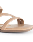 Sandalia Maquillaje Piso Mujer Casual Tiras Cruzadas Moda 2870193