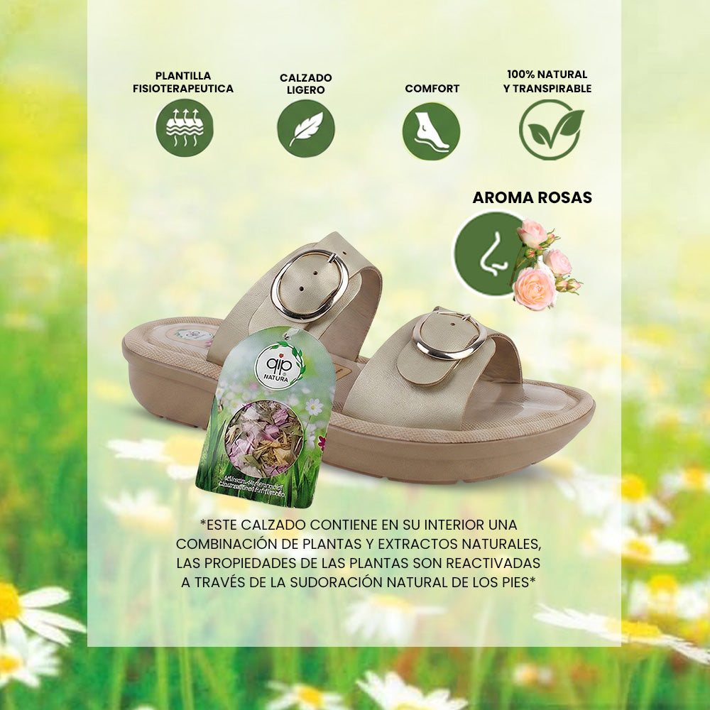 Sandalias con aroma para mujer