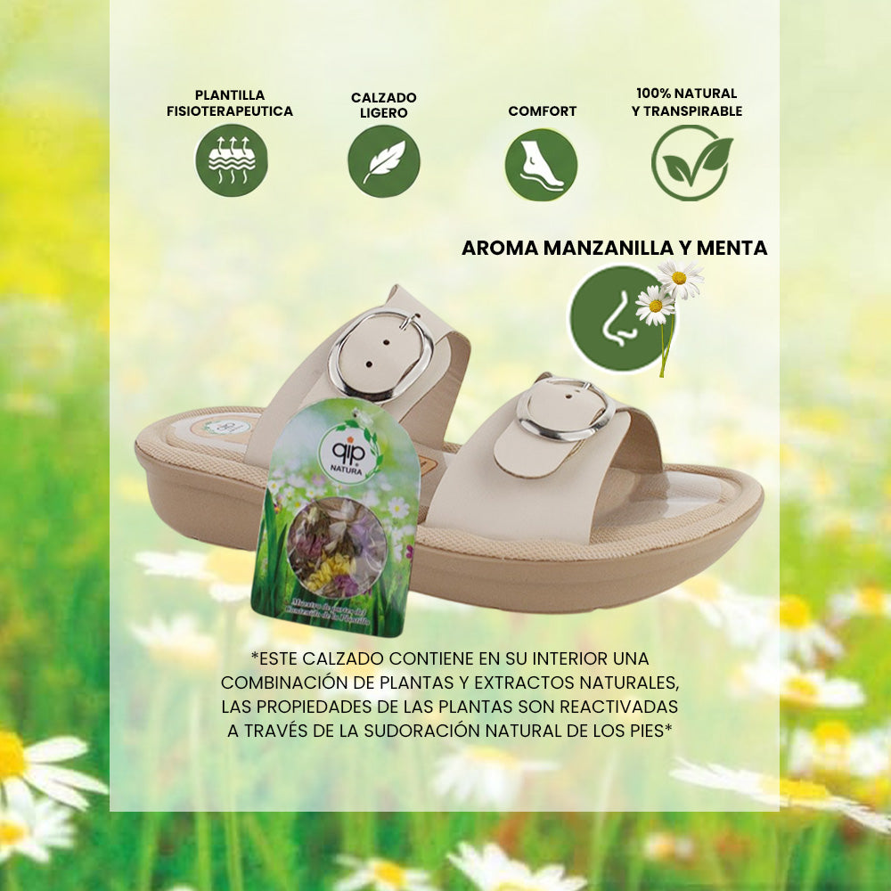 Sandalias con aroma para mujer