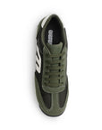 Tenis Verde Mujer Deportivo Agujeta Suela Ligera Confort Moda 4820050