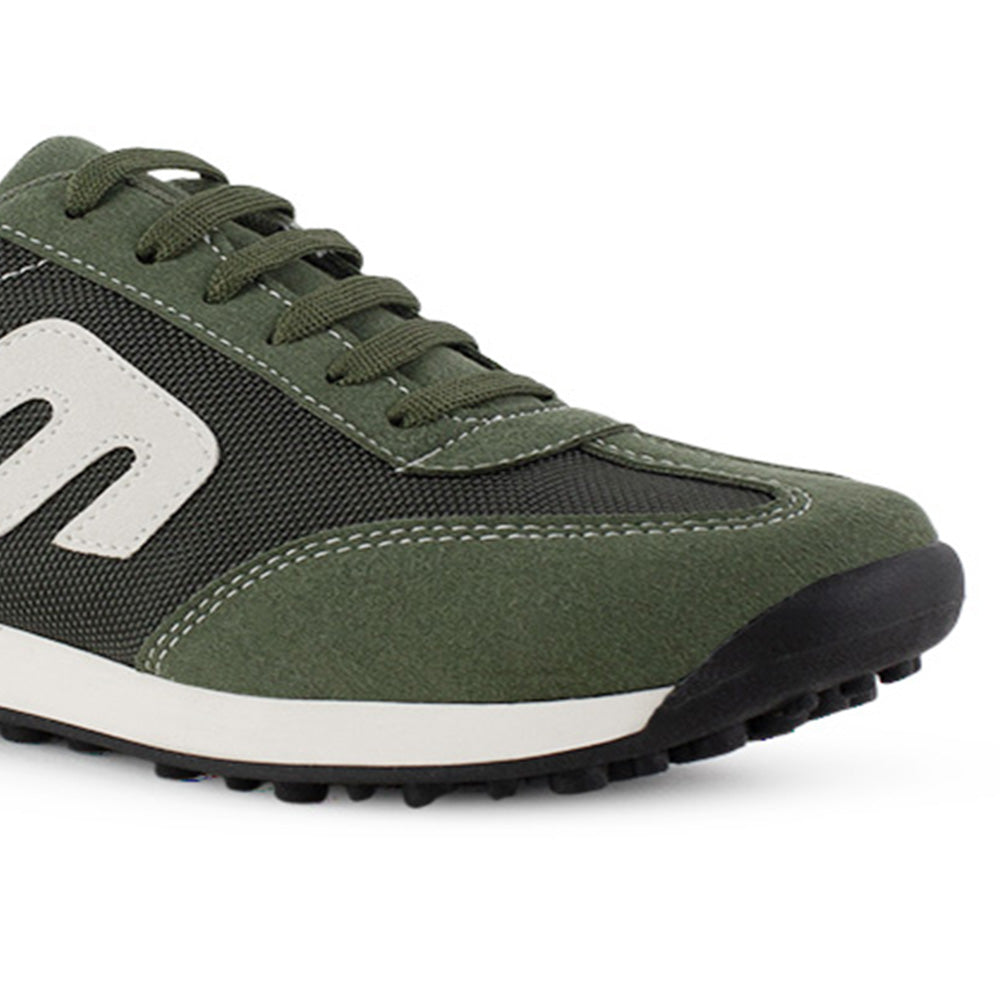 Tenis Verde Mujer Deportivo Agujeta Suela Ligera Confort Moda 4820050