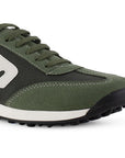 Tenis Verde Mujer Deportivo Agujeta Suela Ligera Confort Moda 4820050