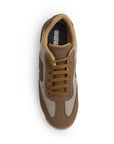 Tenis Cafe Mujer Deportivo Agujeta Suela Ligera Confort Moda 4820051