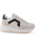 Tenis Beige Negro Mujer Casual Moda Comodo Sneakers Urbano Dama 3402810