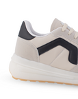 Tenis Beige Negro Mujer Casual Moda Comodo Sneakers Urbano Dama 3402810