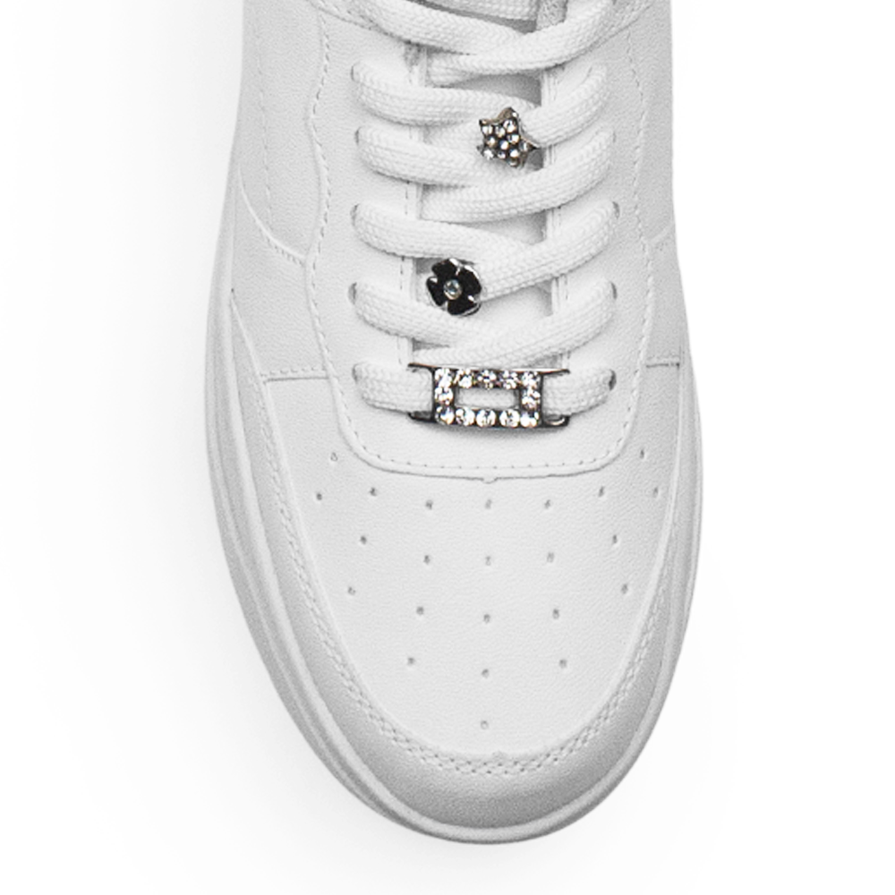 TENIS BLANCO CASUAL PLATAFORMA DAMA MODA 3280183