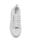 Tenis Blanco Sneaker Mujer Suela Chunky Agujetas Casual 3280218