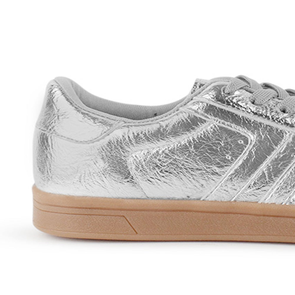 Tenis Plata Dama Casual Urbano Comodo Moda Mujer Agujeta 3280228