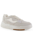 Tenis Beige Dama Casual Urbano Agujeta Ancha Moda Plataforma 3280230