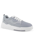 Tenis Gris Dama Casual Urbano Agujeta Ancha Moda Plataforma 3280236