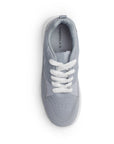 Tenis Gris Dama Casual Urbano Agujeta Ancha Moda Plataforma 3280236