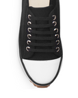 Tenis Negro De Lona Plataforma Chuck Mujer 4530027