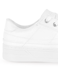 Tenis Blanco Piso Mujer Casual Moda Dama Comodos Básico Urbano 4272751