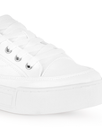 Tenis Blanco Piso Mujer Casual Moda Dama Comodos Básico Urbano 4272751